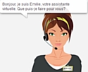 Emilie, une conseillère virtuelle très demandée