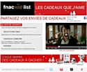 La Fnac sort la FnacWishList de Noël sur Facebook