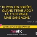 Meetic flirte avec les soirées pour intensifier les belles rencontres