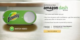 Amazon lance un bouton connecté pour commander en un clic