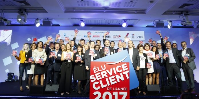 Élu service client de l'année 2017: les gagnants