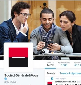 Stratégies : Société Générale : "Twitter est une brique à part entière de la relation client"