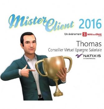 [Interview] Thomas, assistant numérique de Natixis, sacré Mister relation client 2016