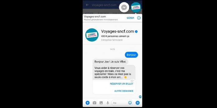 Voyages-sncf.com mise sur le conversationnel et l'IA