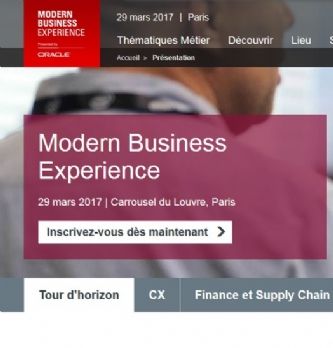 Stratégies : Oracle lance le "Modern Business Experience" en France