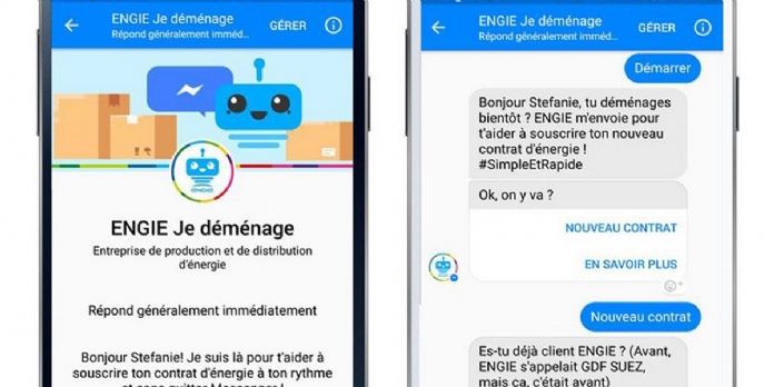 Engie lance deux chatbots