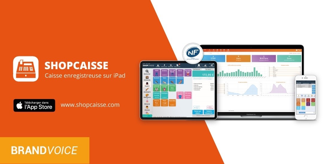 ShopCaisse - Caisse enregistreuse iPad & Android à partir de 19€/mois