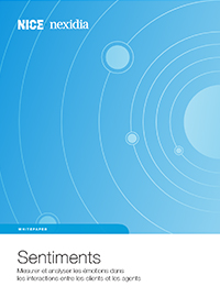 Couverture L’analyse des sentiments dans les interactions clients