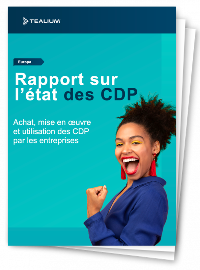 Couverture Rapport sur l’état des CDP (Customer Data Plateforme)