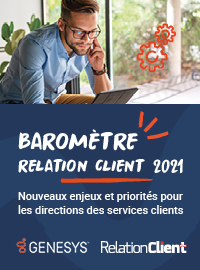 Couverture [EBOOK] Baromètre Relation Client 2021 