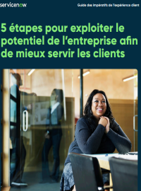 Couverture 5 étapes pour exploiter le potentiel de l’entreprise afin de mieux servir les clients