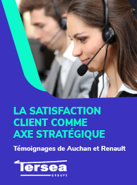 Couverture La satisfaction client comme axe stratégique : Témoignages de Auchan et Renault