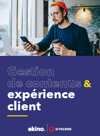 Couverture Gestion de contenus et expérience client