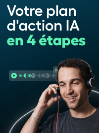 Votre plan d'action IA en 4 étapes.